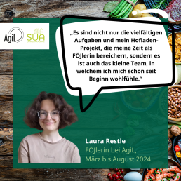 Aufruf Freiwillig Ökologisches Jahr bei AgiL